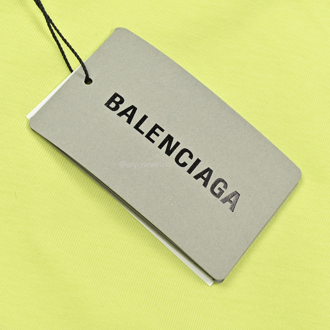 Balenciaga 23ss Tape Printed Overlapping T Shirt (9) - newkick.org